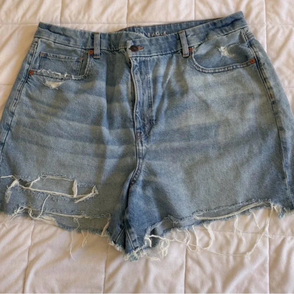 American Eagle Outfitters Blue Denim Jeans Waistband Label - Picture 2 of 7